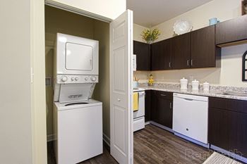 In-unit washer and dryer available
